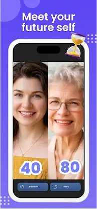 AI Aging Camera Face Editor screenshot 1