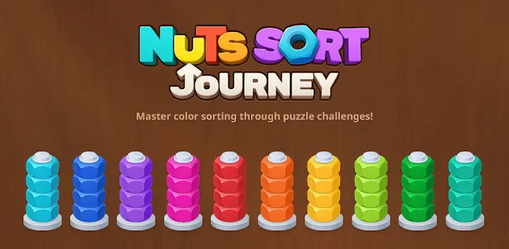 Nut Sort Puzzle: Sorting Games — Android game banner