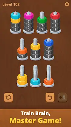 Nut Sort Puzzle: Sorting Games screenshot 4