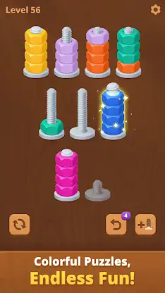 Nut Sort Puzzle: Sorting Games screenshot 3