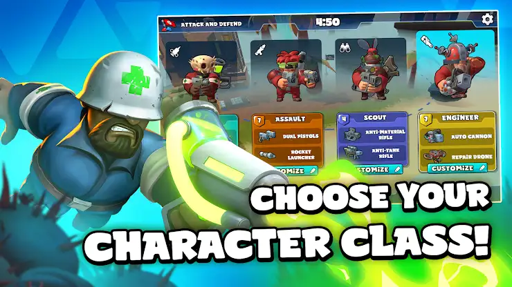 Tumble Troopers: Shooting Game screenshot 2