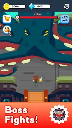 Forgeland: idle simulator screenshot 1
