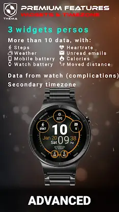 Advanced Watch Face screenshot 4