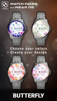 Butterfly Watch Face screenshot 2