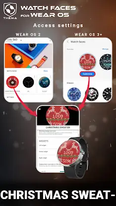 Christmas Sweater Watch Face screenshot 4