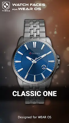 Classic One Wear Watch Face screenshot 1