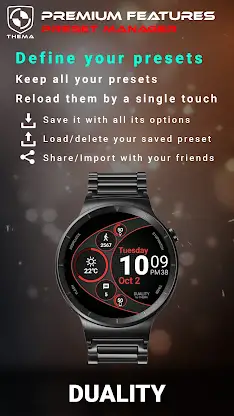 Duality Watch Face screenshot 5