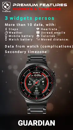 Guardian Watch Face screenshot 4