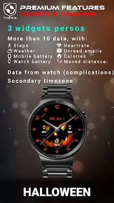 Halloween Watch Face screenshot 4