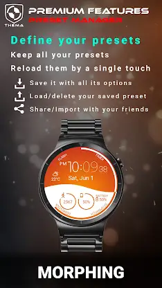 Morphing Watch Face screenshot 5