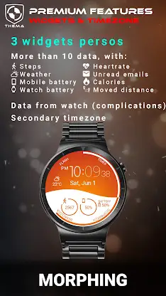 Morphing Watch Face screenshot 4