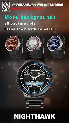 NightHawk Watch Face screenshot 6