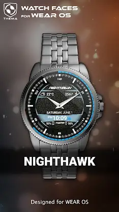 NightHawk Watch Face screenshot 1