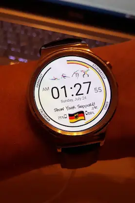 Country Support Watch Face screenshot 6