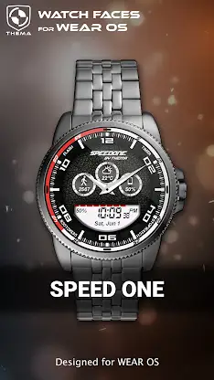 Speed One Watch Face screenshot 1