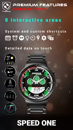 Speed One Watch Face screenshot 3