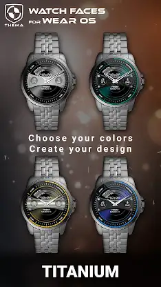 Titanium Watch Face screenshot 2
