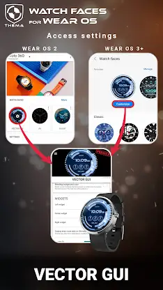 Vector GUI Watch Face screenshot 7