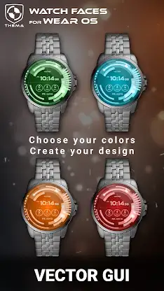 Vector GUI Watch Face screenshot 2