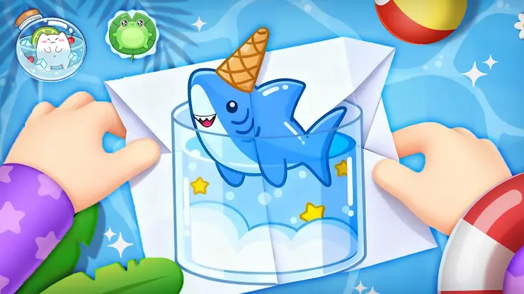 Paper Origami Puzzle screenshot 1