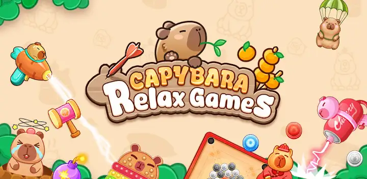 Capybara Relax Games — Android game banner