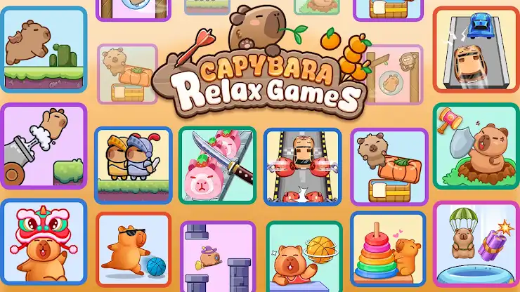 Capybara Relax Games screenshot 1