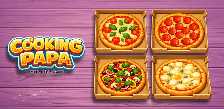 Cooking Papa - Chef Fever — Android game banner