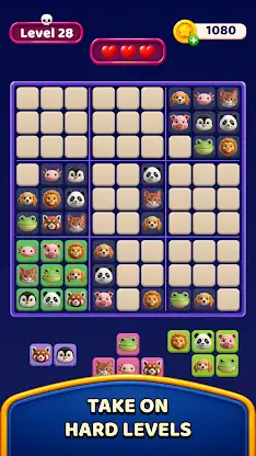 Zooblo Sudoku Block Puzzle screenshot 2