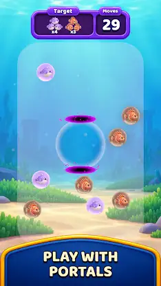 Aquarium Jam Bubble Merge screenshot 4