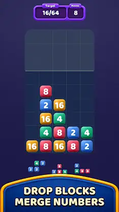 Drop Blocks Puzzle 2048 screenshot 1