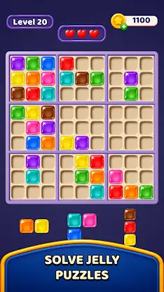 Jellycious Sudoku Block Puzzle screenshot 1
