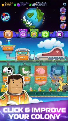 Endless Colonies: Idle Tycoon screenshot 2
