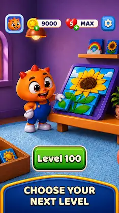 Picto Pop Slide Puzzle screenshot 6