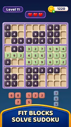 Sublocku: Sudoku Block Puzzle screenshot 1