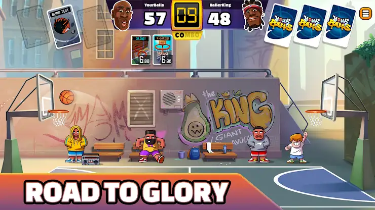 Your Balls: Basketball Game screenshot 1