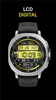 LCD Digital Watch Face screenshot 3