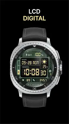 Tactical LCD Watch Face screenshot 4