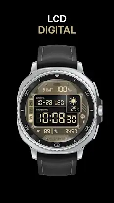 Tactical LCD Watch Face screenshot 3