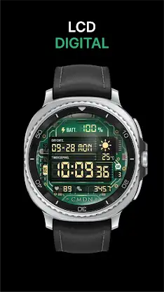 Circuit Board LCD Watch Face screenshot 3