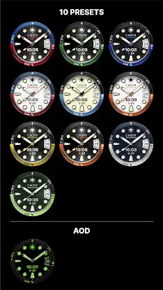 Digital Dive Watch Face screenshot 2