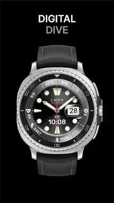 Digital Dive Watch Face Green screenshot 6