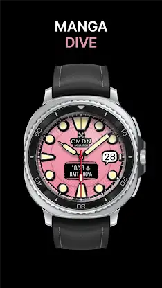 Manga Dive Watch Face screenshot 7