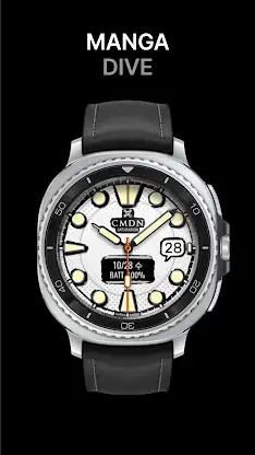 Manga Dive Watch Face screenshot 4