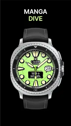 Manga Dive Watch Face screenshot 6
