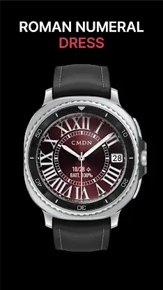 Roman Numeral Dress Watch Face screenshot 7
