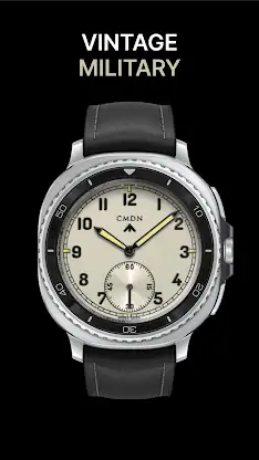 Vintage Military Watch Face 01 screenshot 4
