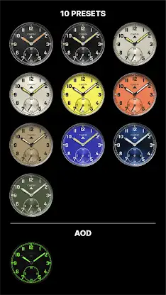 Vintage Military Watch Face 01 screenshot 2