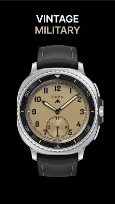 Vintage Military Watch Face 01 screenshot 7
