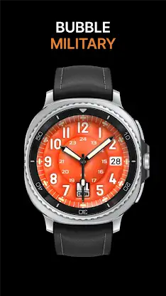 Inflated Military Watch Face screenshot 5