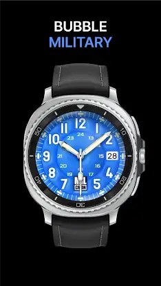 Inflated Military Watch Face screenshot 7